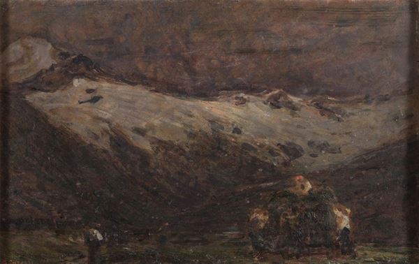 DIPINTO PAESAGGIO CAROZZI