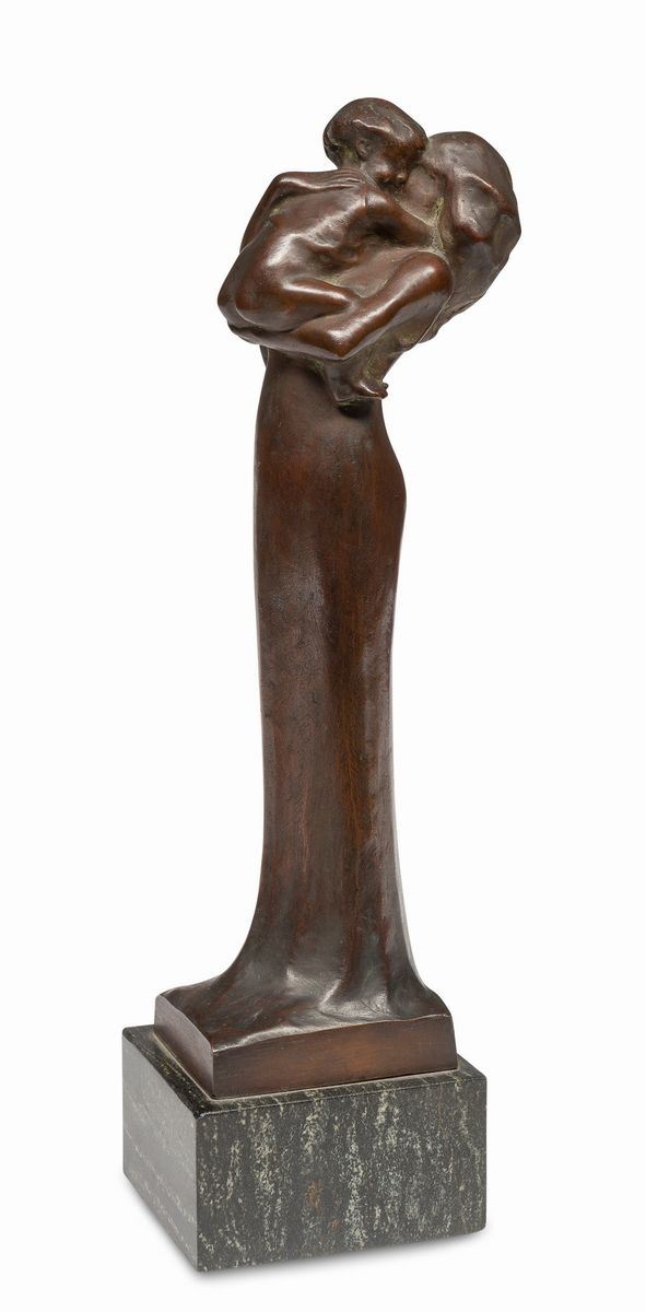 SCULTURA MADRE E BIMBO F.TA BARDETTI