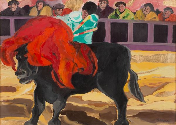DIPINTO TORO TERRUSO