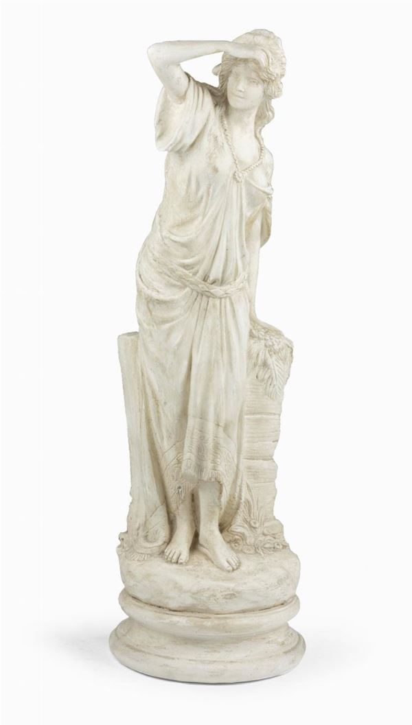 SCULTURA DONNA ROMANA