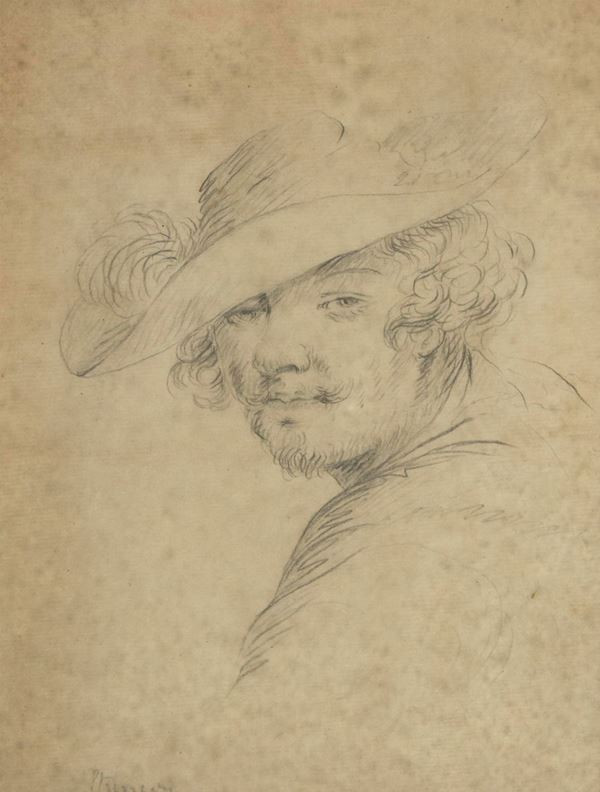 MATITA RITRATTO DI REMBRANDT