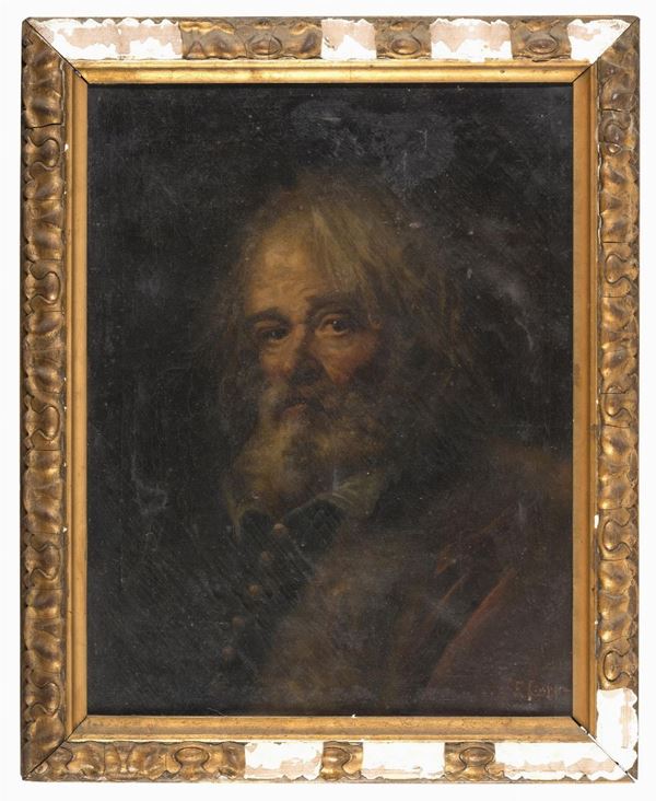 DIPINTO UOMO F.TO FEDERICO CIAPPA
