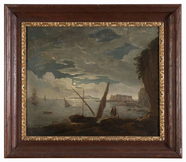 DIPINTO NAPOLETANO NOTTURNO