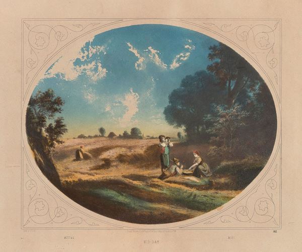 COPPIA DI STAMPE INGLESI