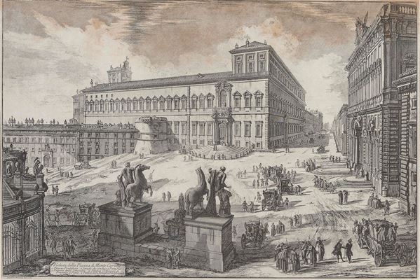 STAMPA QUIRINALE DEL PIRANESI