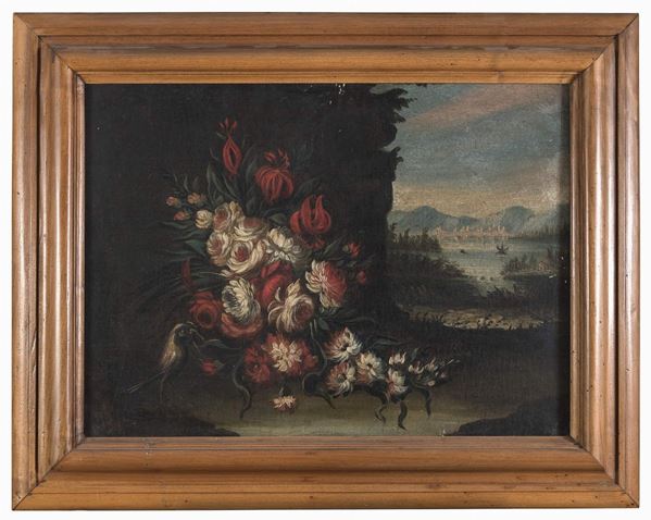 COPPIA DI NATURE MORTE DI SCUOLA VENETA
