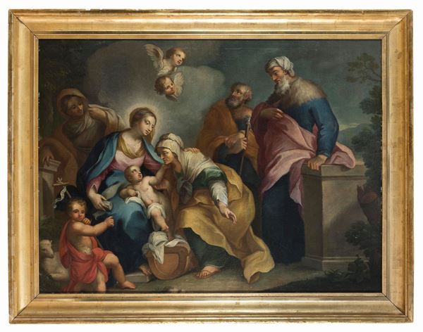 DOPPIA SACRA FAMIGLIA AMBITO DI GIUSEPPE SIMONELLI