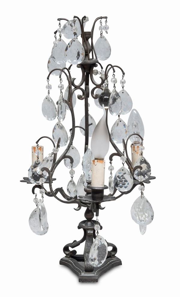 GIRANDOLE CON VETRI MOLATI