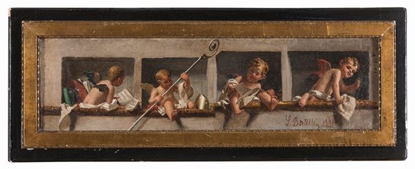 DIPINTO PUTTI DI SANTE BERTELLI