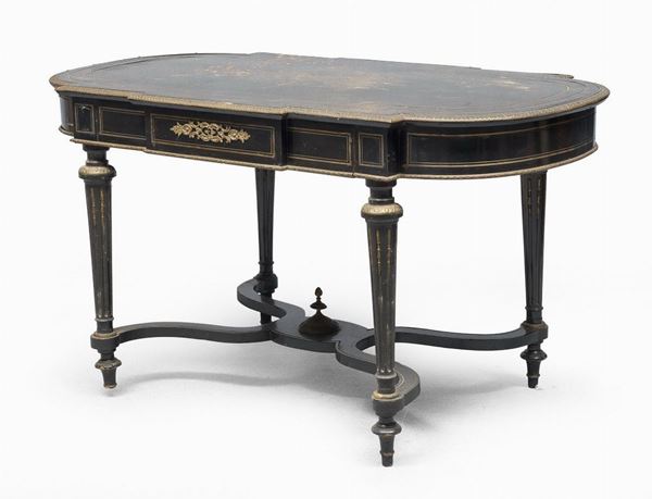 TAVOLO IN EBANO NAPOLEONE III