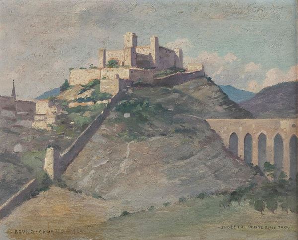 DIPINTO SPOLETA DI BRUNO CROATTO