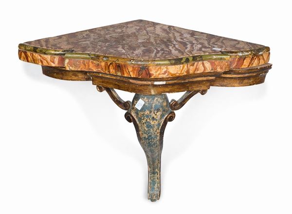 PICCOLA CONSOLE AD ANGOLO MARCHIGIANA