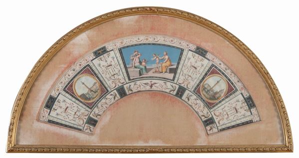 POMPEIANA SU CARTA DI VENTAGLIO