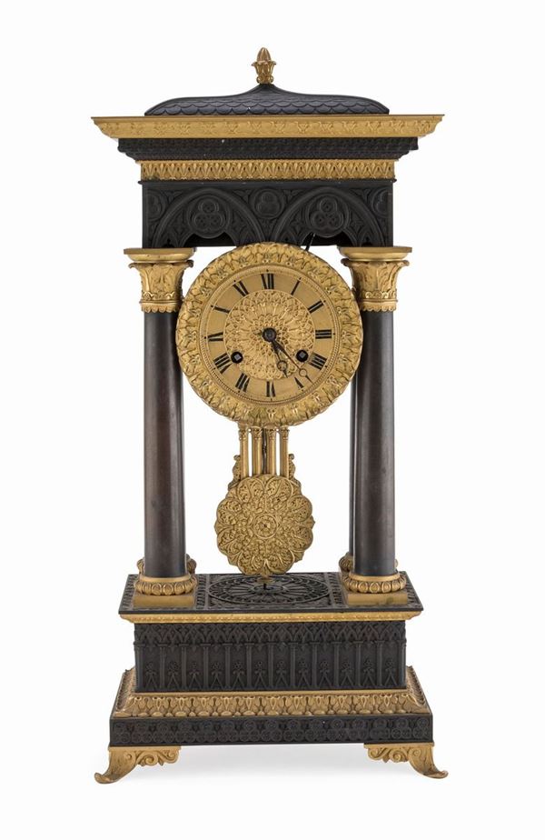 OROLOGIO A TEMPIO NEOGOTICO