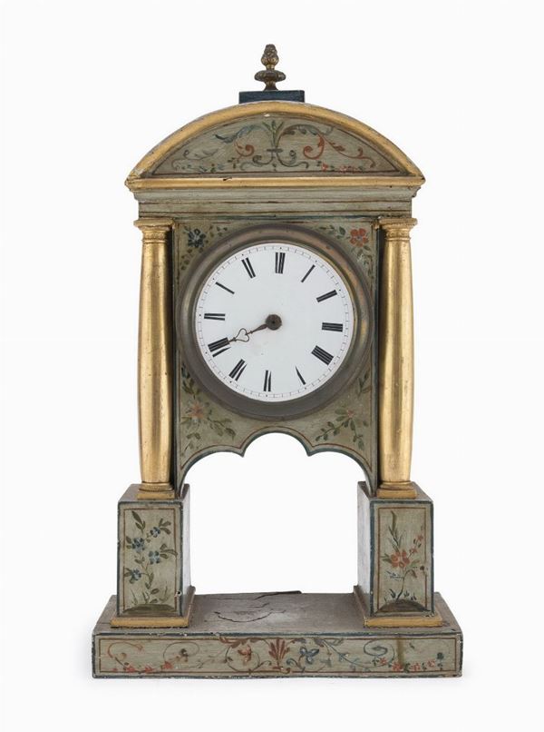CASSA DI OROLOGIO LACCATA MARCHIGIANA
