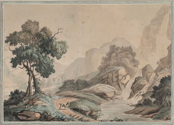 DIPINTO PASTORE ADDORMENTATO