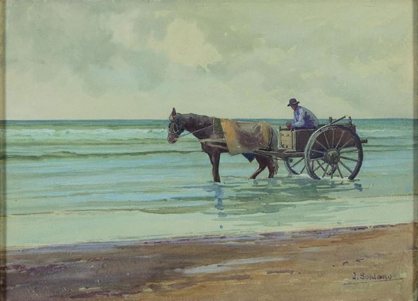 ACQUERELLO DI JEANNE EUG&#200;NIE SOLDANO