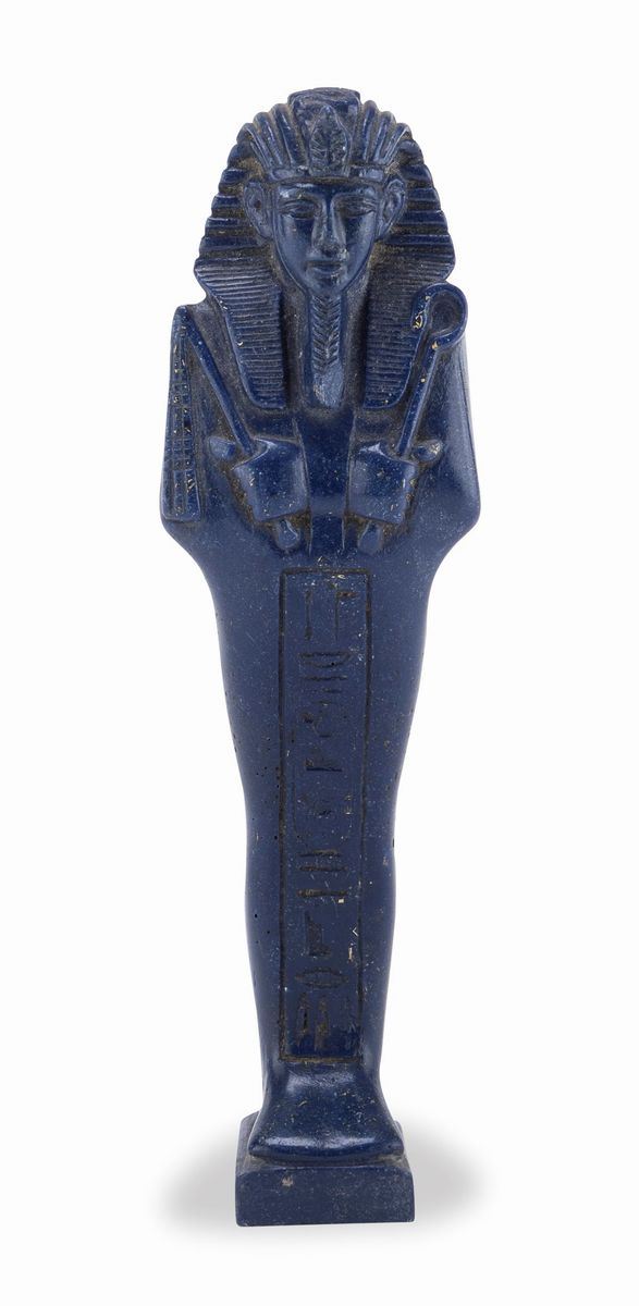 MODELLO DI USHABTI IN LAPISLAZULO