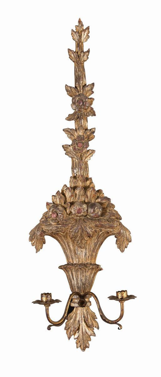 COPPIA DI APPLQUES IN LEGNO