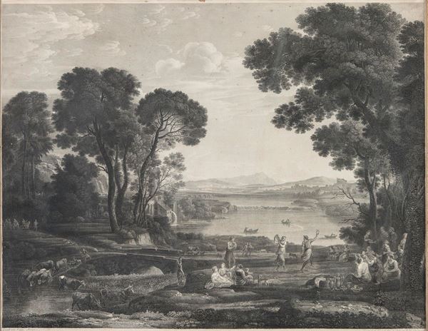 INCISIONE DA CLAUDE LORRAIN