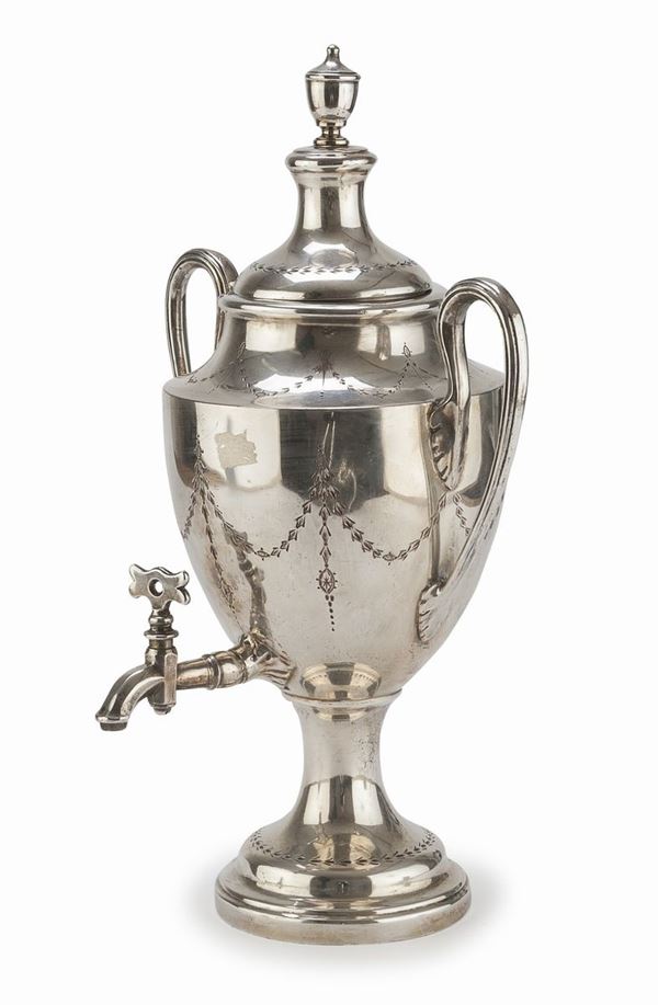 SAMOVAR IN SILVERPLATED