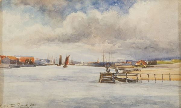 ACQUERELLO DI ROBERT WILLIAM ARTHUR ROUSE