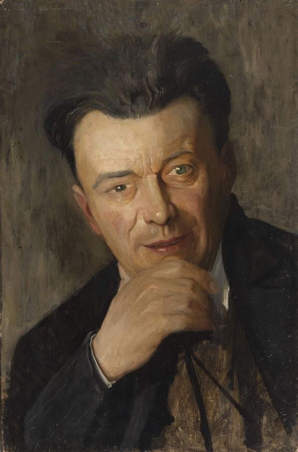 RITRATTO DI PAPINI DI GIOVANNI MORANI